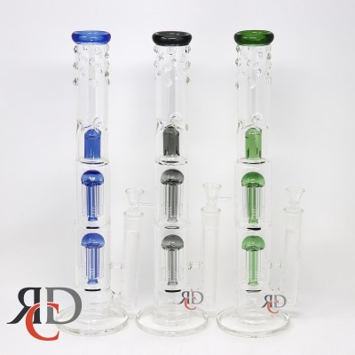 WATER PIPE TWO LEVEL 6ARM TREE PERC & SLIT PERC WP2562